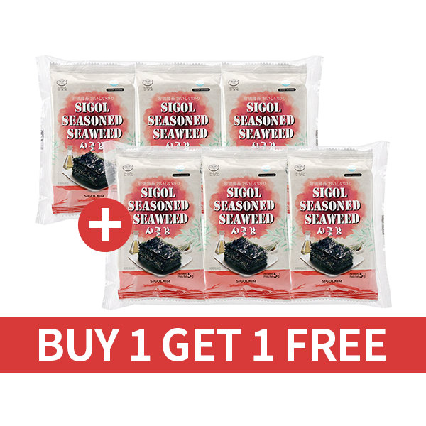 [Buy1Get1Free] Sigol Roasted Seaweed Original Pack