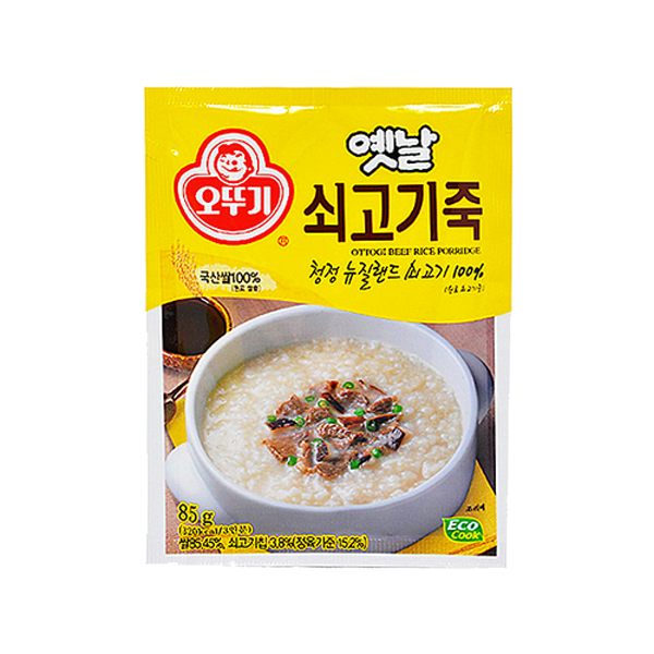 OTTOGI Beef Rice Porridge 85g