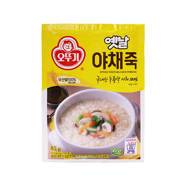 OTTOGI Vegetable Rice Porridge 85g