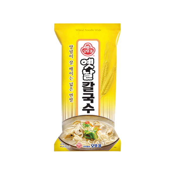 OTTOGI Wheat Noodle - Wide Round 900g