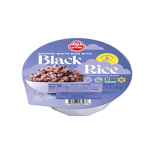 OTOKI Cooked Black Rice 210g X 3ea [Microwavable]