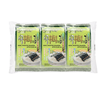 Sigol Roasted Seaweed with Olive Oil Pack