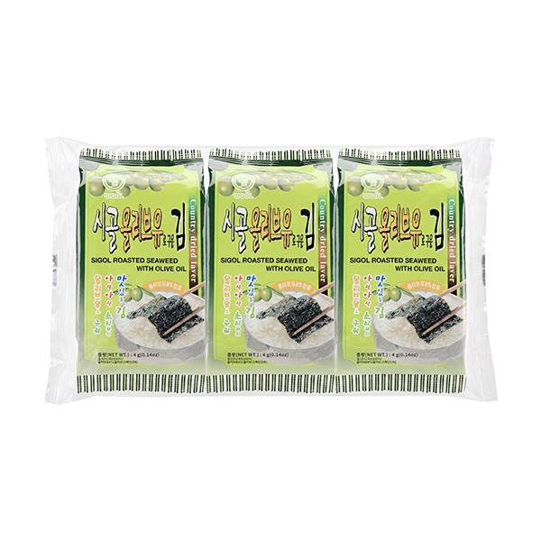 Sigol Roasted Seaweed with Olive Oil Pack