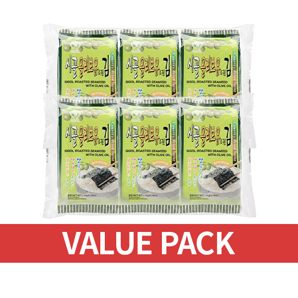 [VALUE PACK] Sigol Roasted Seaweed with Olive Oil Pack