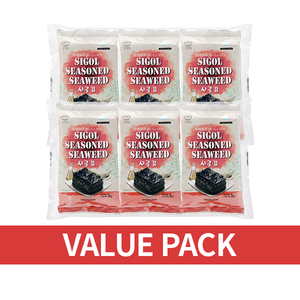 [VALUE PACK] Sigol Roasted Seaweed Original Pack