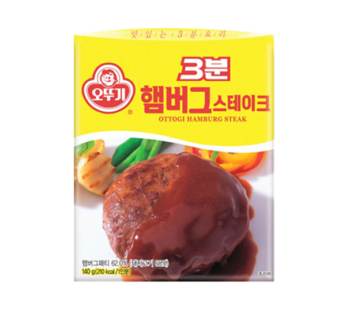 OTTOGI 3 Min Hamburg Steak with Gravy 140g [Ready Meal]