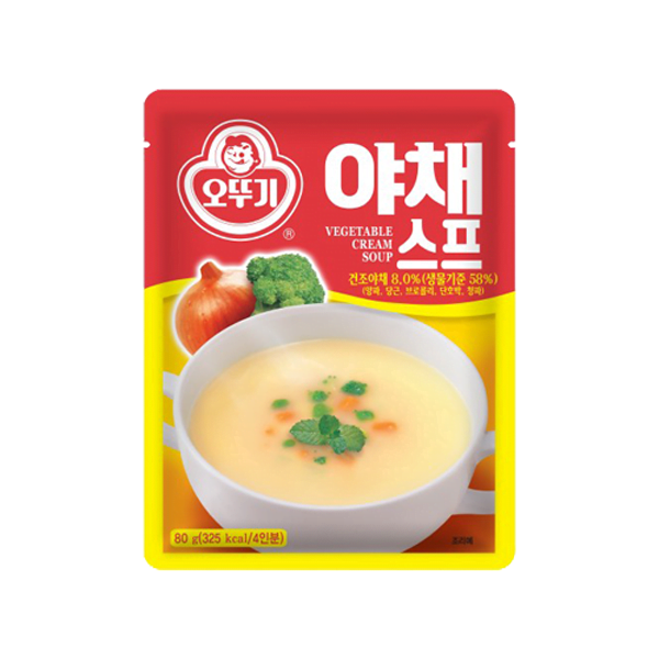 Ottogi Vegetable Cream Soup 80g