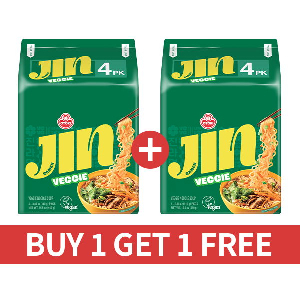 [Buy1Get1Free] OTOKI Jin Ramen Veggie Multipack