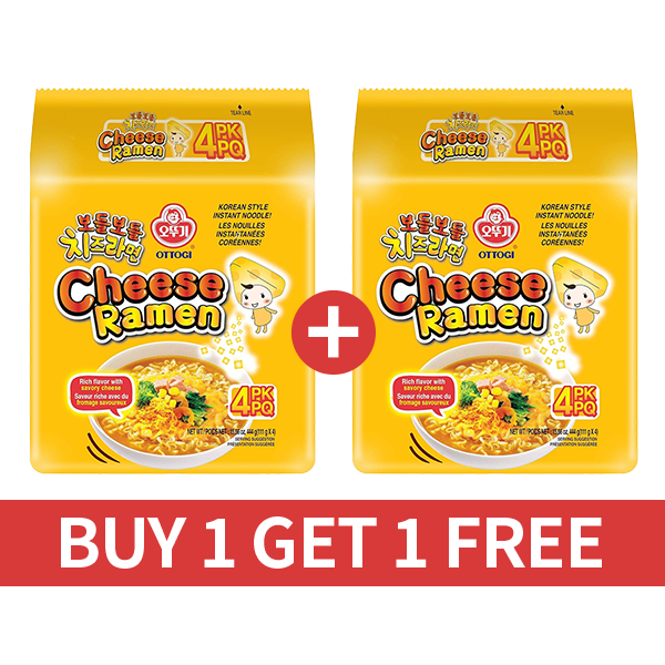[Buy1Get1Free] OTTOGI Cheese Ramen Multipack