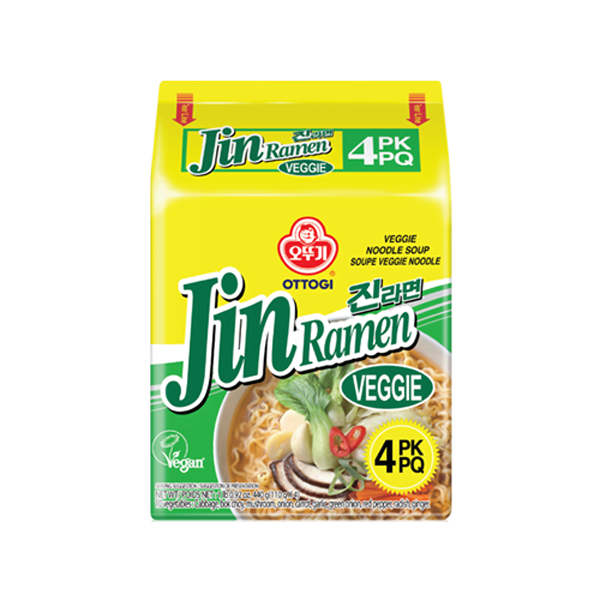 OTTOGI Jin Veggie Ramen Multipack