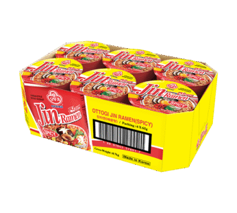 OTTOGI Jin Ramen Spicy Cup 65g x 6