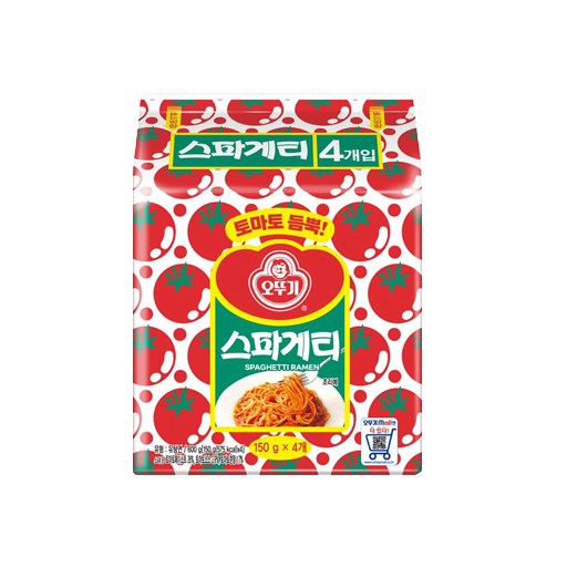 OTTOGI Spaghetti Multipack (150g x 4pk)
