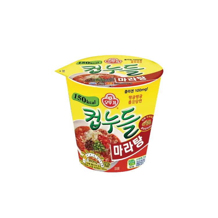 OTTOGI Cup Noodle Mara Flavour (44.7g x 6 cups) - Image 2