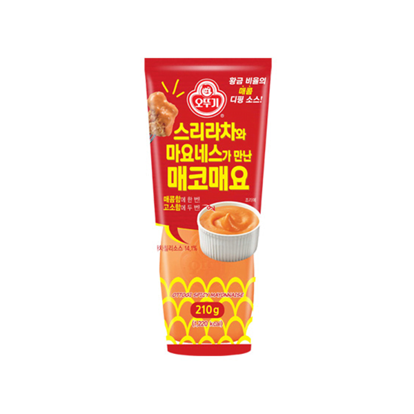 OTTOGI Spicy Mayonnaise (Maeko-Mayo) 210g
