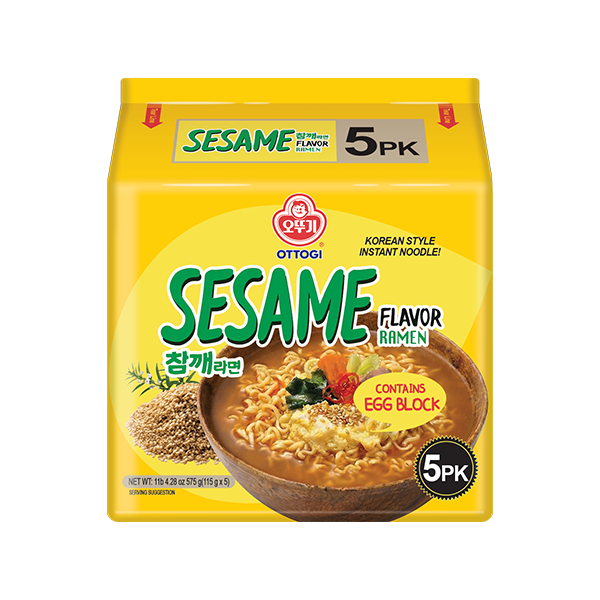 OTTOGI Sesame Ramen Multipack (115g x 5)
