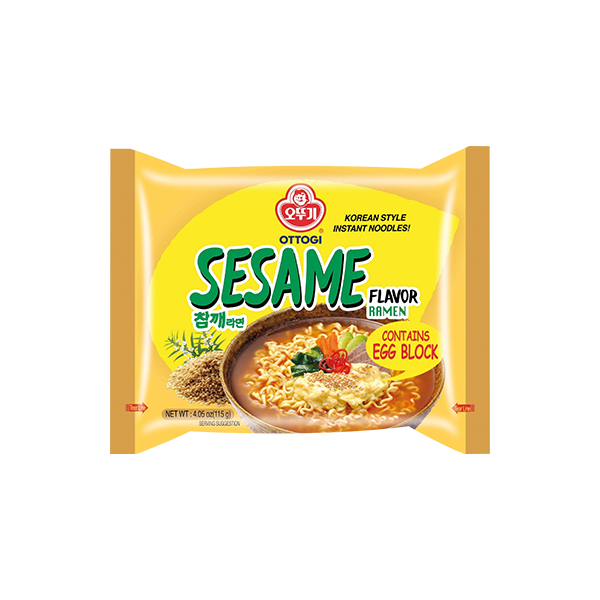 OTTOGI Sesame Ramen Multipack (115g x 5) - Image 2